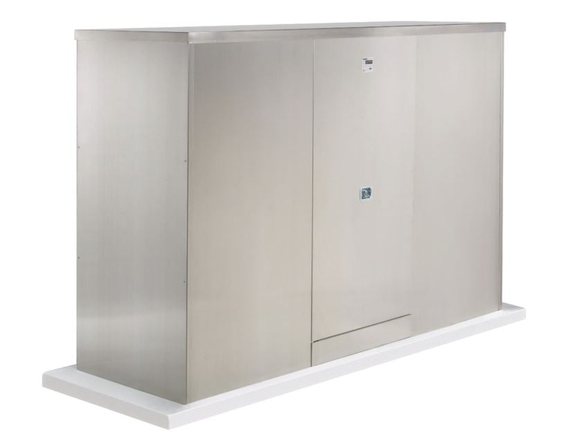 Backflow Enclosure - 300DS-AL - 2 Doors - Safe-T-Cover